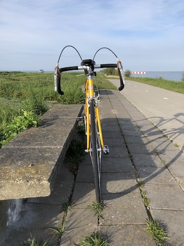 My first road bike in The Netherlands