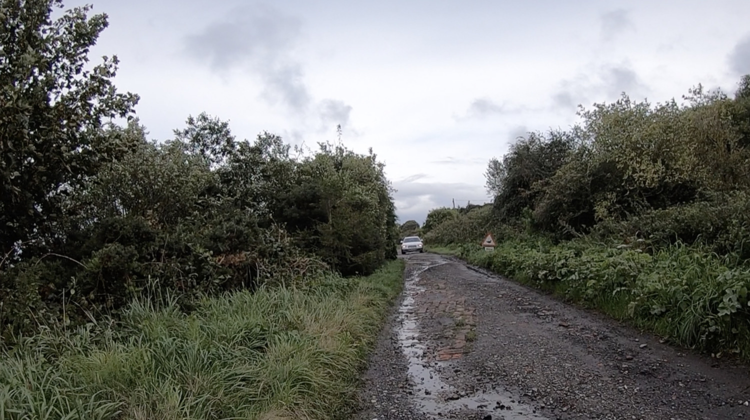 Muddy Road in the North Yorkshire